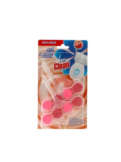 At Home Clean Flower Odorizant Toaleta 2X45G