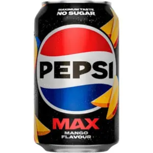 Pepsi Max Mango 330 Ml Doze