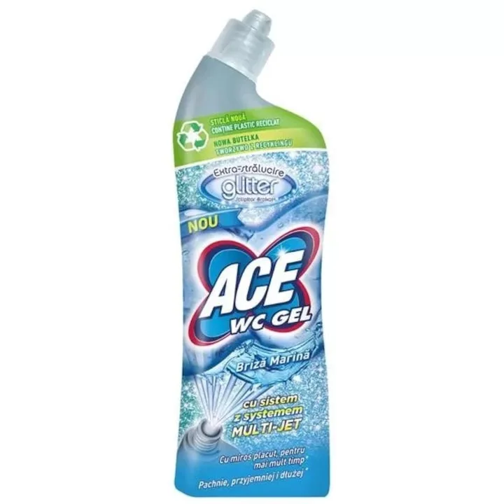 Gel Igienizant Toaleta Ace Glitter Briza Marina 700Ml