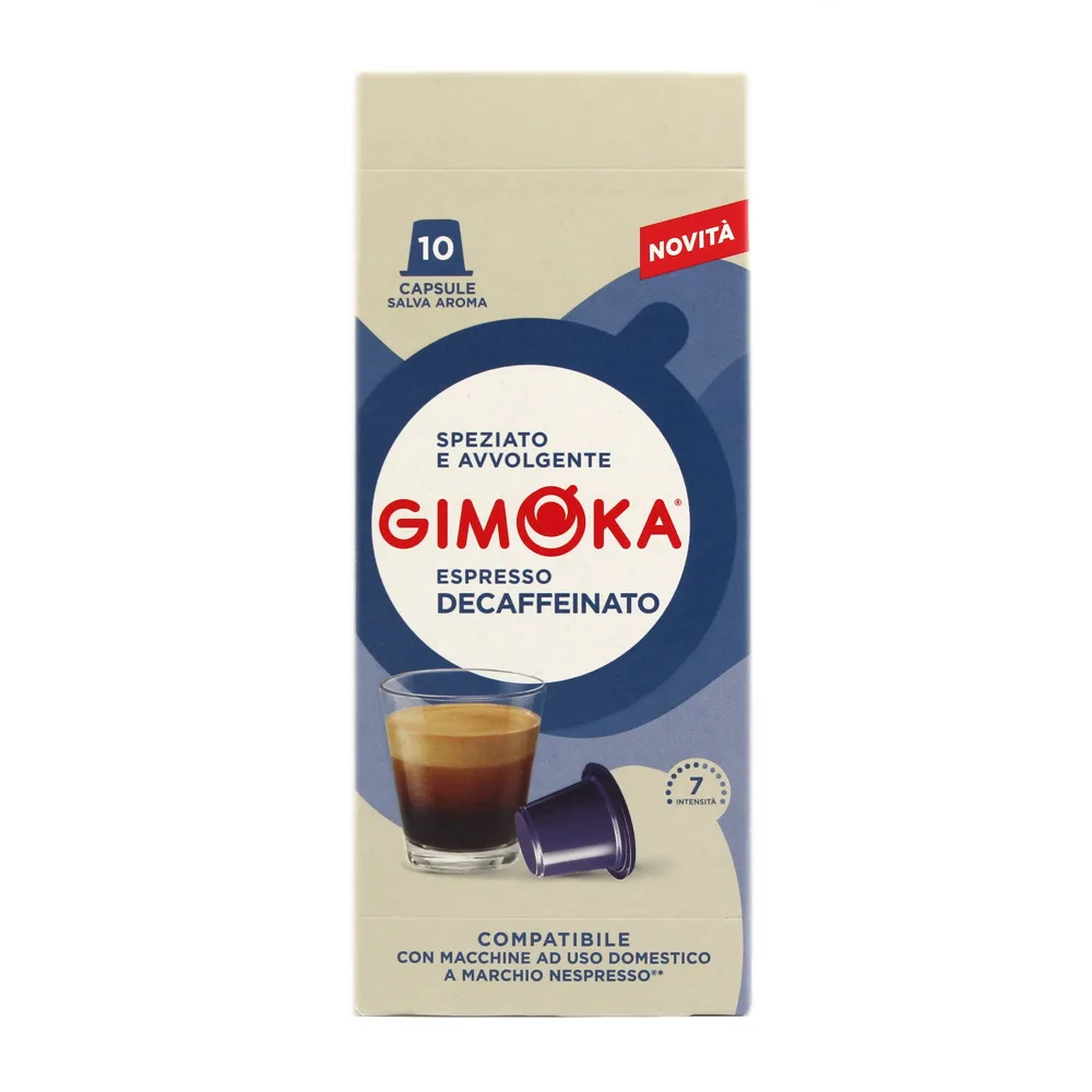 Gimoka Espresso Decaffeinato Capsule 10 Buc