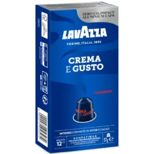 Lavazza Crema E Gusto Capsule Compatibile Nespresso Aluminiu 10X5.7G