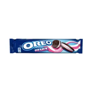 Oreo Biscuiti Cu Crema De Vanilie Si Zmeura 157 G