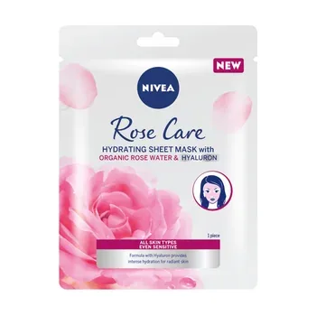 Masca De Fata Tip Servetel Rose Care Nivea 1 Buc