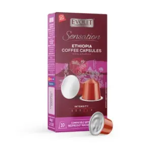 Cafea Ethiopia Capsule Evolet Sensation 10 Buc