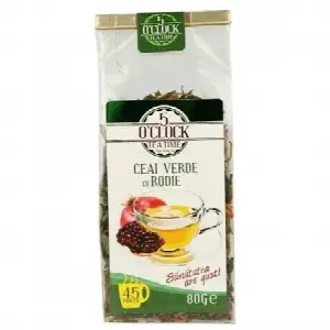 5 O Clock Tea Ceai Verde Cu Rodie 80 G