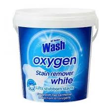 At Home Wash – Pulbere Pentru Indepartarea Petelor Pentru Rufe Albe, 900 G