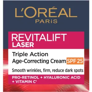 L’Oréal Paris Revitalift Laser X3 Crema De Zi Antirid Cu Spf25, 50 Ml