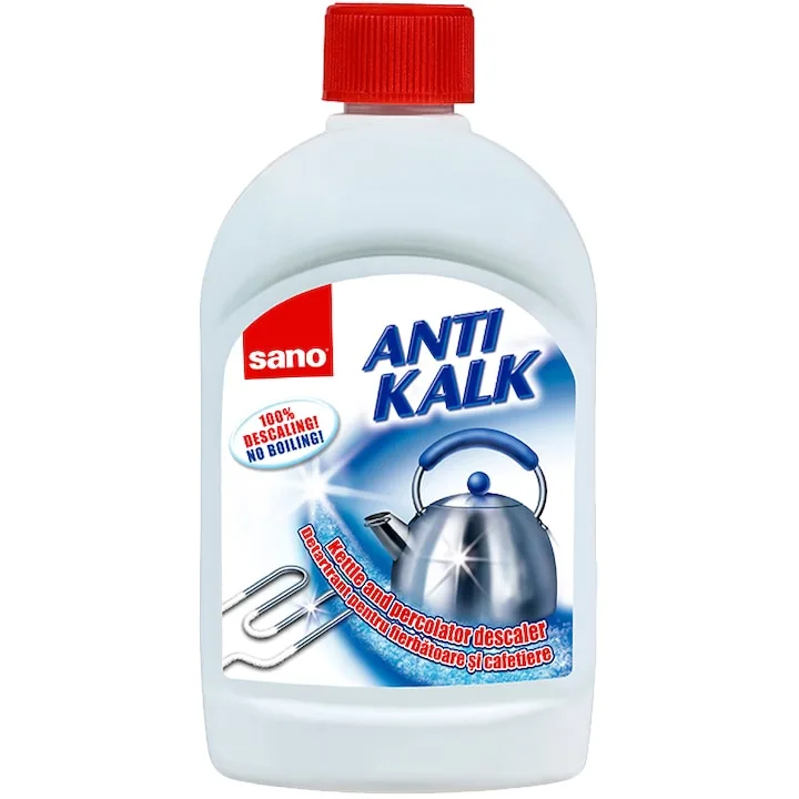 Sano Anti Kalk Solutie Anticalcar Fierbatoare Si Cafetiere 500Ml