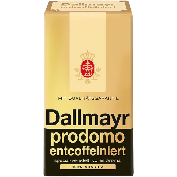 Dallmayr Prodomo Decafeinizata Cafea Macinata 500G