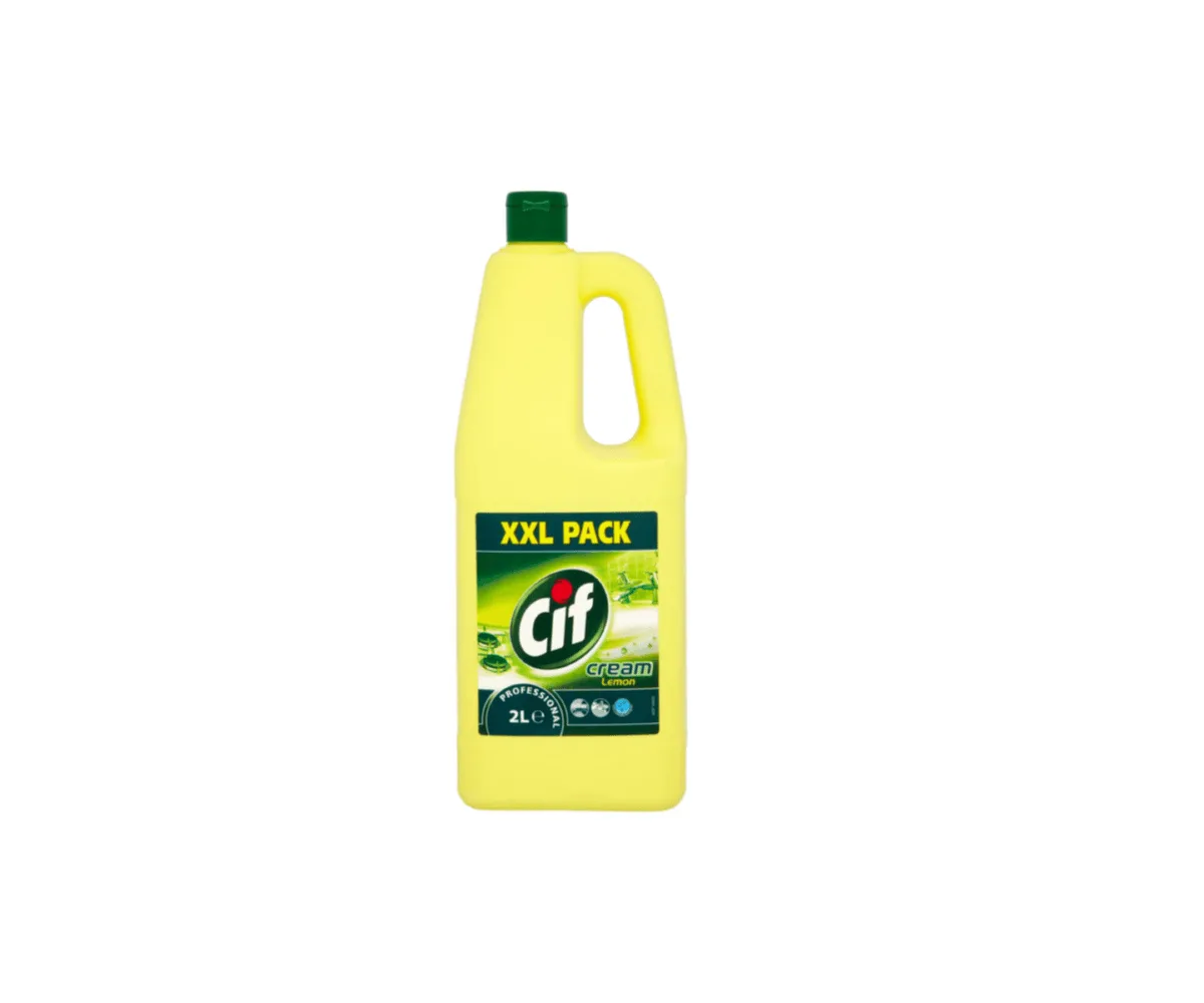 Detergent Crema Cif Lemon 2 L Pentru Suprafete