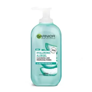 Gel Pentru Curatarea Tenului Garnier Skin Naturals Hyaluronic Aloe, 200 Ml