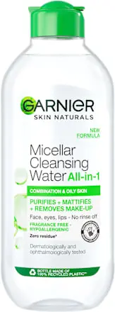 Apa Micelara Garnier Skin Naturals Cu Efect De Matifiere, 400 Ml