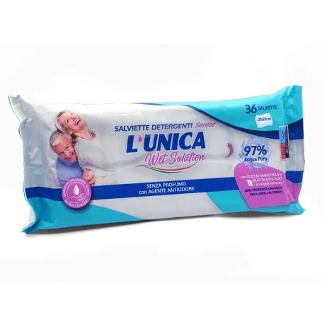 Salv Senior L Unica Salviettine Dischetti Cotton Fioc 36 Buc