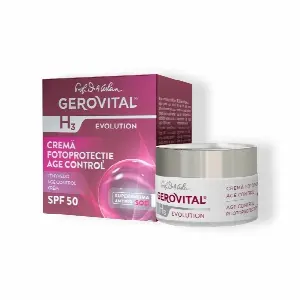 GH3EVOLUTION-CREMA FOTOPROTECTIE AGE CONTROL SPF50
