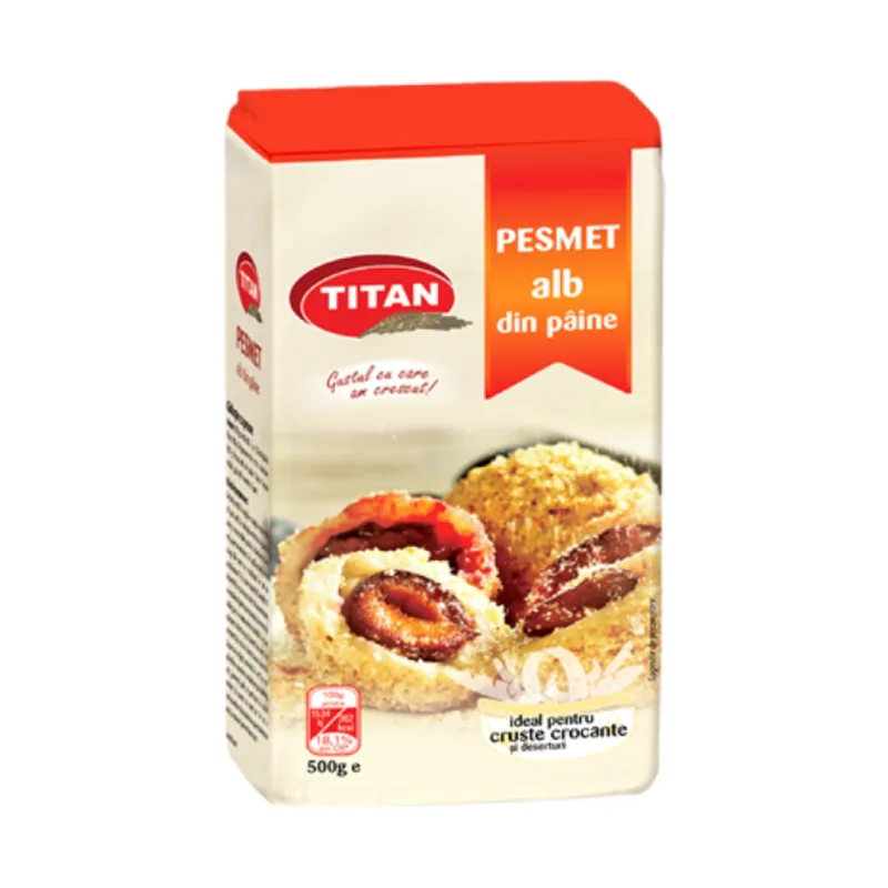 Titan Pesmet Alb Din Paine 500 G