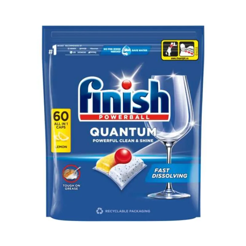 Finish Powerball Quantum Lemon 60 Buc