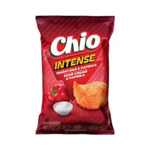Chio Chips Intense Smantana Si Paprica 120 G