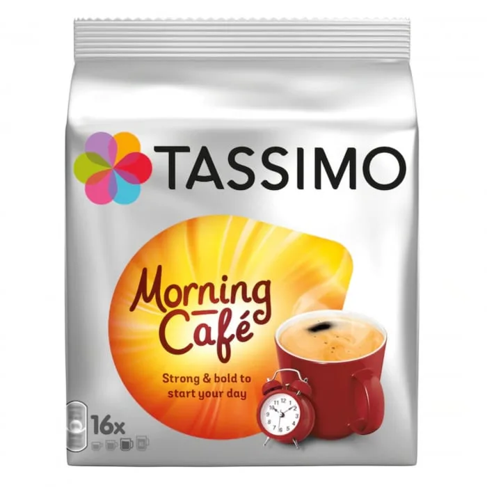 Capsule Cafea Jacobs Tassimo Morning Cafe 16 Capsule 124.8 G