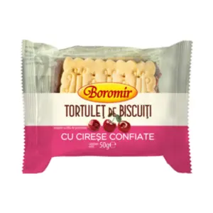 Boromir Tortulet Biscuiti Cu Cirese 50 G