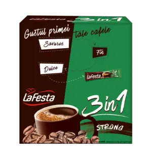 La Festa 3 In 1 Strong Cafea Instant 24 X 15.6G
