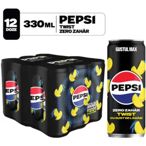Pepsi Twist Zero 0.33L Doza X12