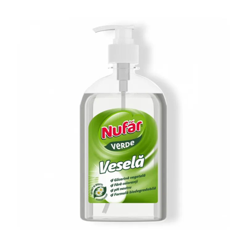 Nufar Verde Vesela Detergent De Vase 500Ml