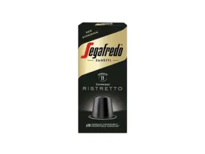Segafredo Ristretto Aluminum Coffee Capsules 10 Capsule