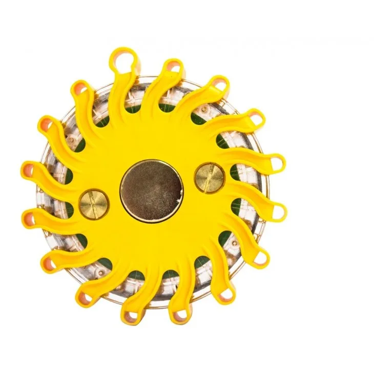 Lampa de avertizare galbena – 15 leduri