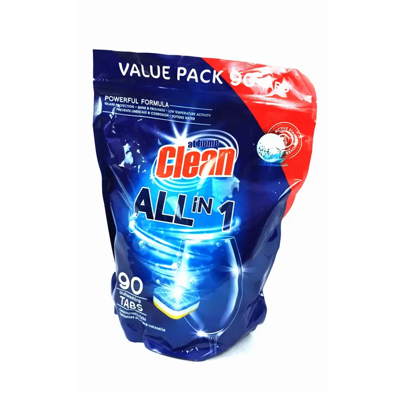 At Home Clean All In 1 Tablete Pentru Spalat Vase 90 Buc