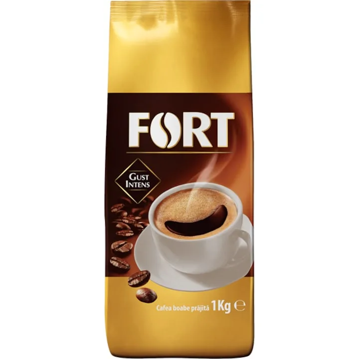 Fort 100% Robusta Cafea Boabe 1Kg