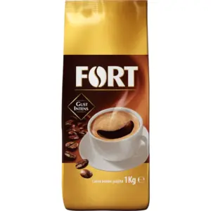 Fort 100% Robusta Cafea Boabe 1Kg