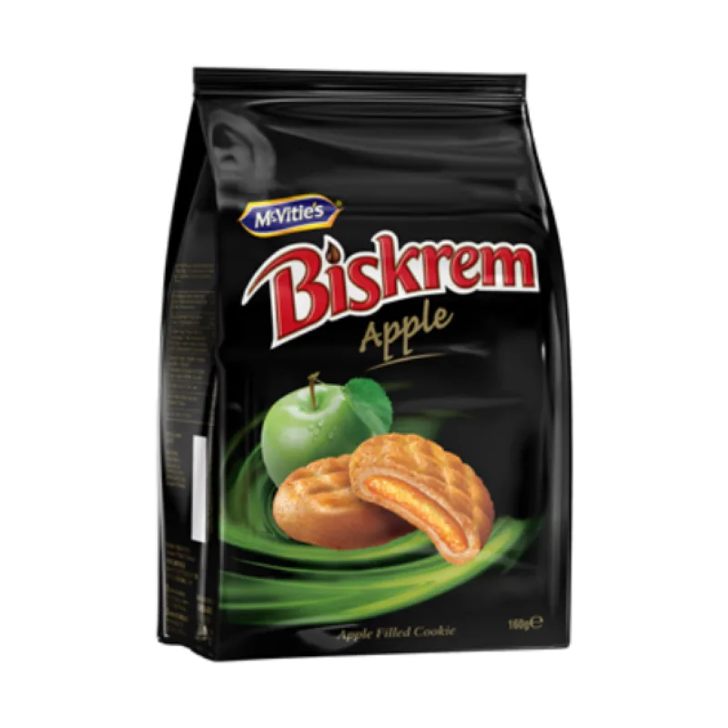 Biskrem Biscuti Cu Crema De Mere 160 G