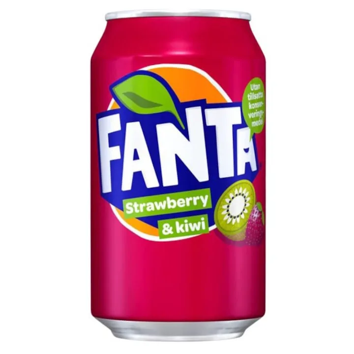 Fanta Strawberry Si Kiwi 330 Ml Doze
