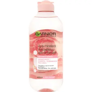 Apa Micelara Garnier Skin Naturals Cu Apa De Trandafiri, 400 Ml