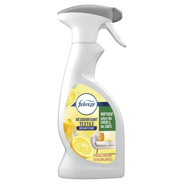 Dezodorisant Si Dezinfectant Textil Pentru Casa – Febreze Fraicheur D’agrumes (Citrice)