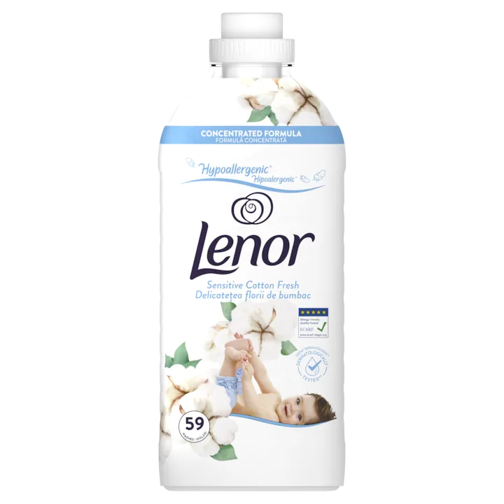 Balsam De Rufe Lenor Sensitive Cotton Fresh 1.239 L