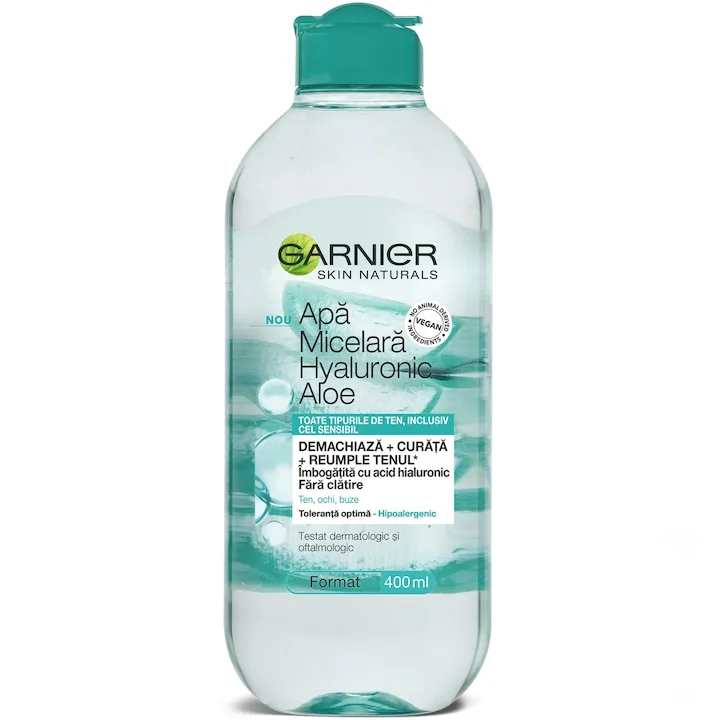 Apa Micelara Garnier Skin Naturals Hyaluronic Aloe, 400 Ml