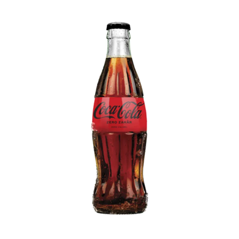 Coca Cola Zero 0.33 Sticla De Sticla