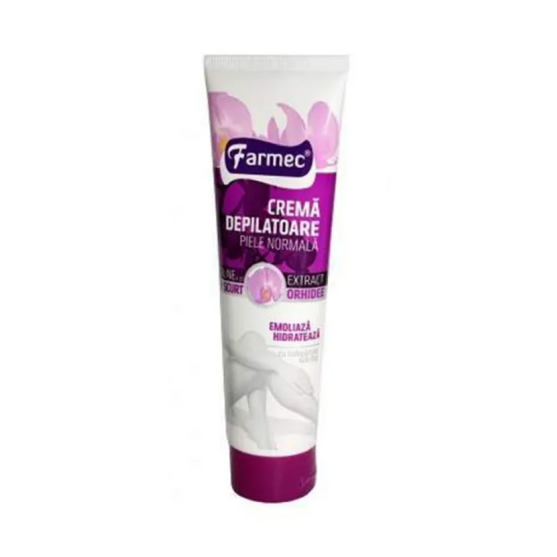 Farmec Crema Depilatoare Piele Normala Extract De Orhidee 150Ml