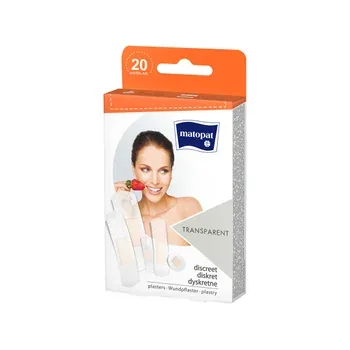 Plasturi Transparenti Matopat, Set 20 Bucati