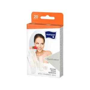 Plasturi Transparenti Matopat, Set 20 Bucati