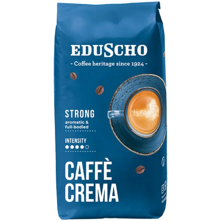 Eduscho Crema Strong Cafea Boabe 1Kg