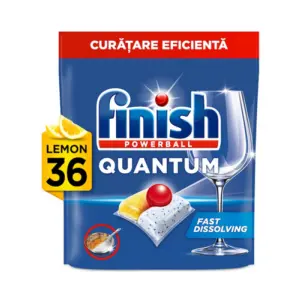 Finish Powerball Quantum Lemon 36 Buc