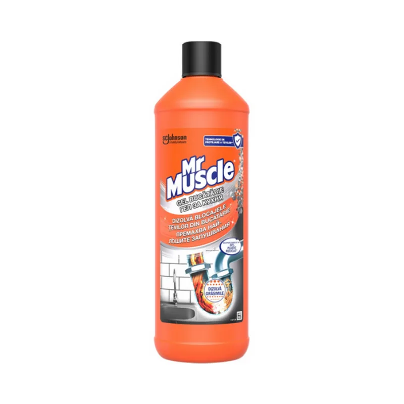 Mr. Muscle Gel Bucatarie Pentru Desfundat Tevi 1L