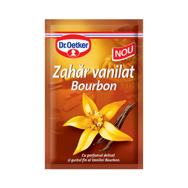 Dr.oetker Zahar Vanilat Bourbon 10 X 8 G