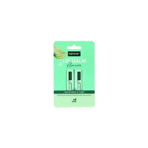 Sence Lip Balm Aloe Vera 2X4,3 Gr