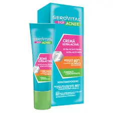 Crema Ultra Activa Gerovital Stop Acnee 15 Ml