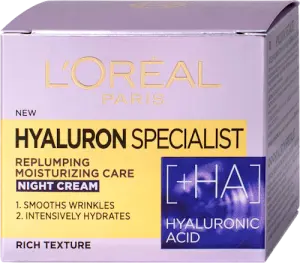 L'Oréal Paris Hyaluron Specialist Crema De Noapte, 50 Ml