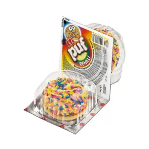 Eti Puf Biscuite Cu Bezea Color 18 G