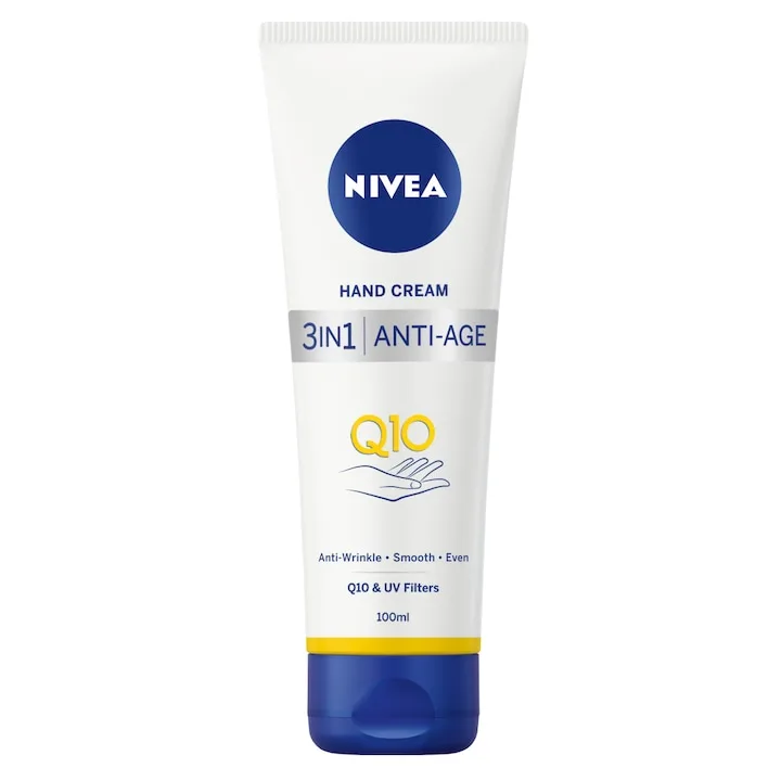 Crema Pentru Maini Nivea 3-In-1 Q10 Anti-Imbatranire 100 Ml
